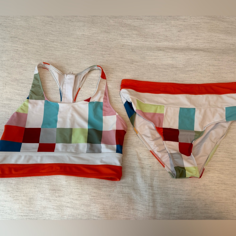 Color Block Swim Set